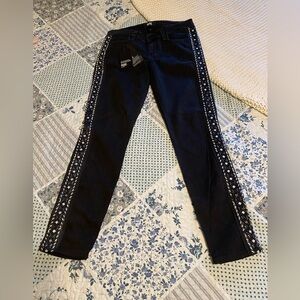 Paige Verdugo Anke Mid Rise Skinny Jeans (NWT)